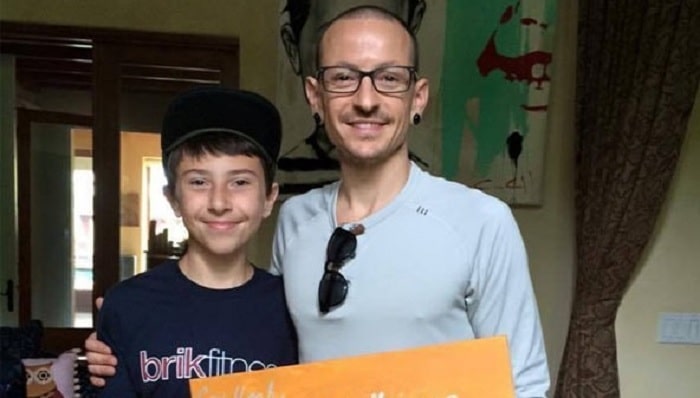 Late Chester Bennington’s Son - Draven Sebastian Bennington With Samantha Marie Olit